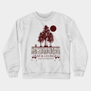 Redwood Bar and Lounge Sequoia Lodge Paris Crewneck Sweatshirt